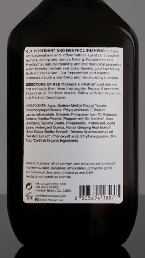 Peppermint Shampoo