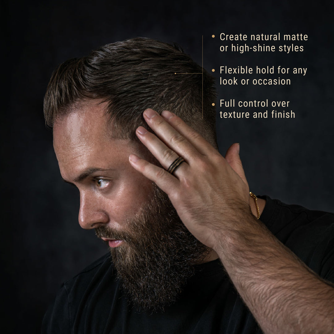 Matte & Shine Duo – Hair Clay & Pomade