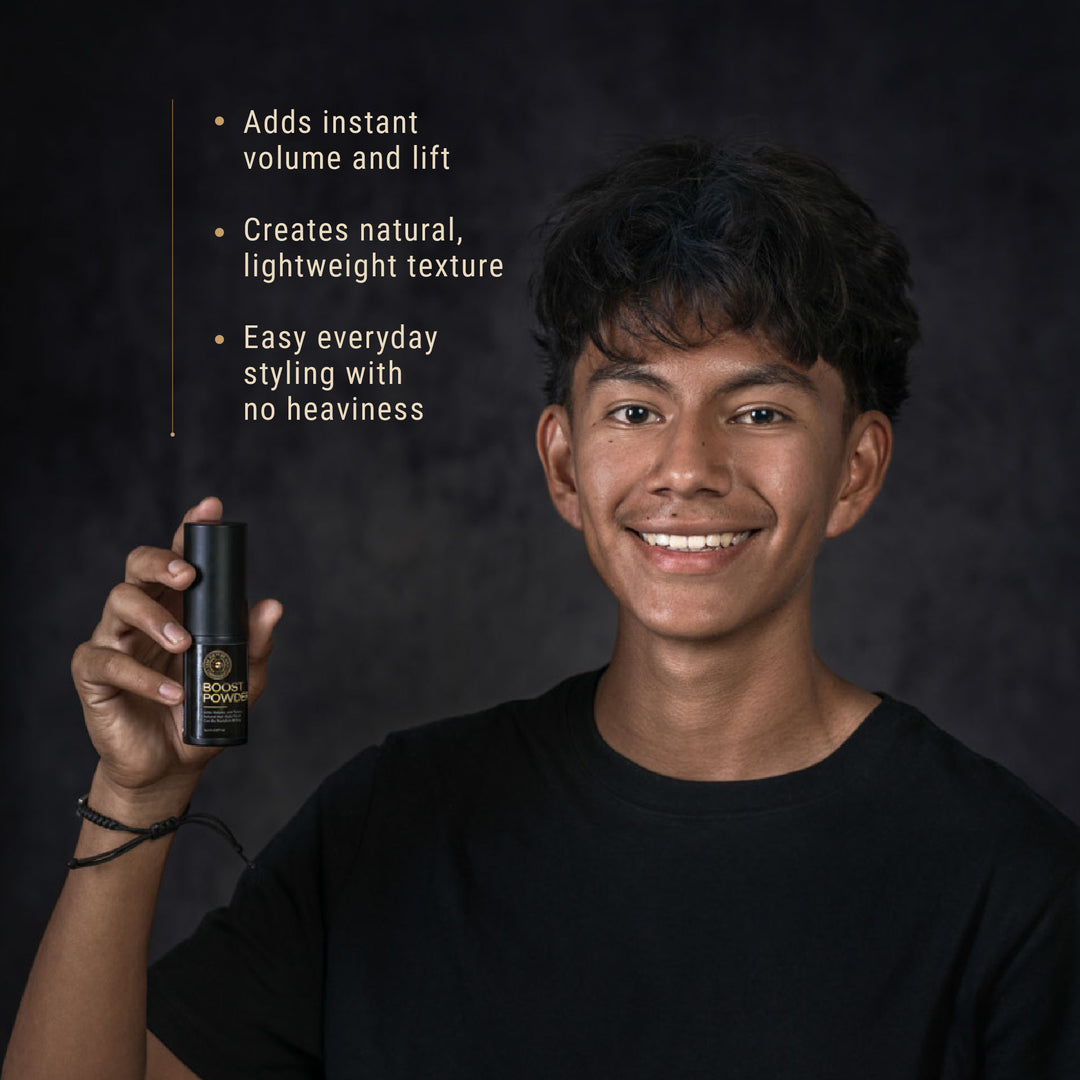 Volume & Texture Duo – Grooming Spray & Boost Powder