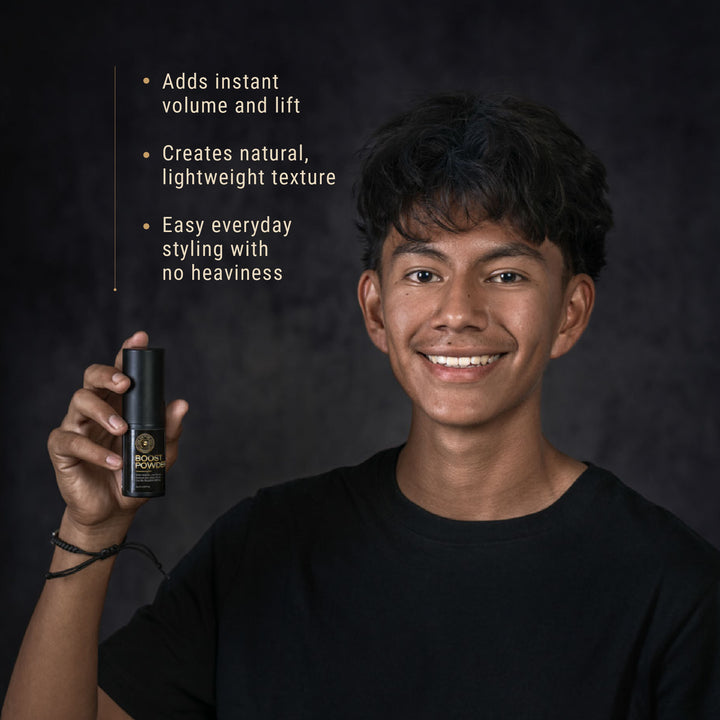 Volume & Texture Duo – Grooming Spray & Boost Powder