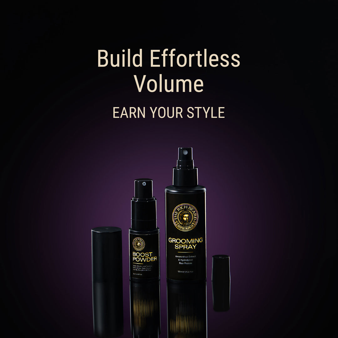 Volume & Texture Duo – Grooming Spray & Boost Powder