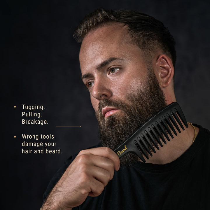 Wide Tooth Comb – 9 inches, 13 teeth