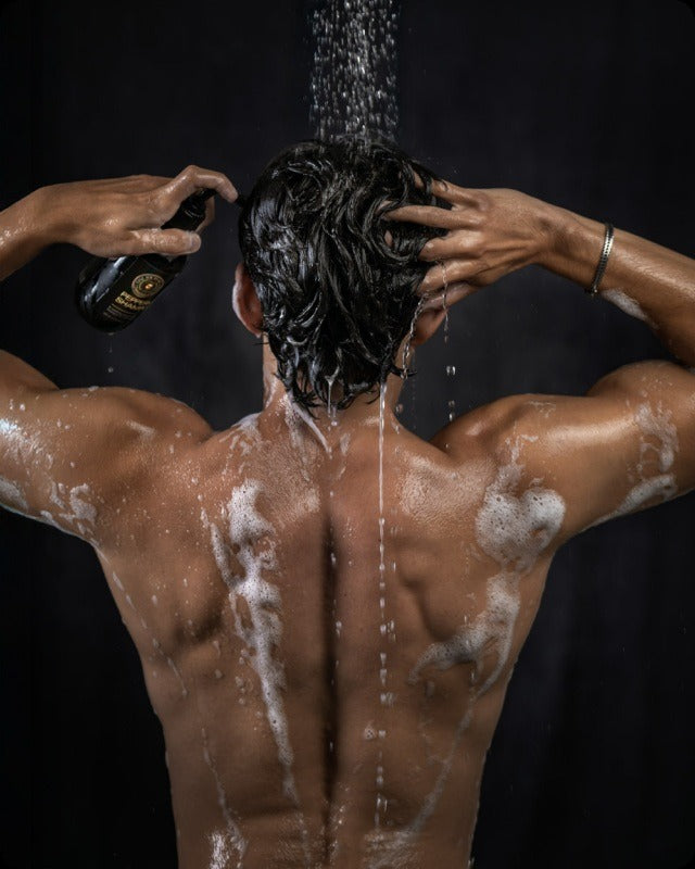 Peppermint Conditioner in use (1 of 2)